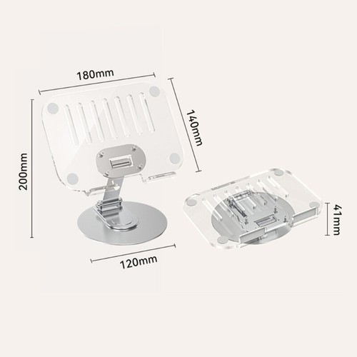 Portable Laptop Stand Foldable Support Base Notebook Stand Bracket 360 Degree - Photo 8/8