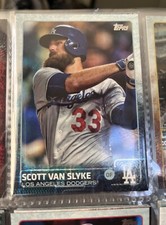 2015 Topps Update Rainbow Foil Scott Van Slyke #US182 Los Angeles Dodgers
