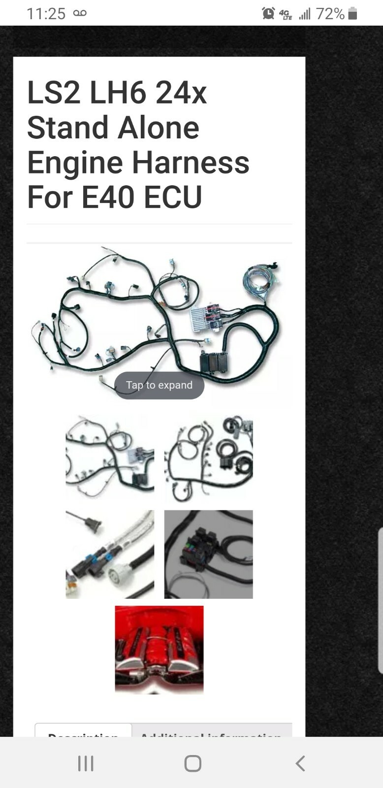 Current Performance Wiring Standalone Engine Harness For GM LS2