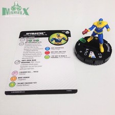 Heroclix Captain America and Avengers set Spymaster 025 Uncommon figure w/card 