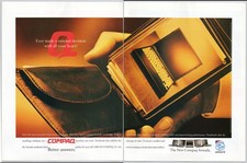 Compaq Armada Notebooks Mobility Intel Pentium 1998 Vintage Print Ad