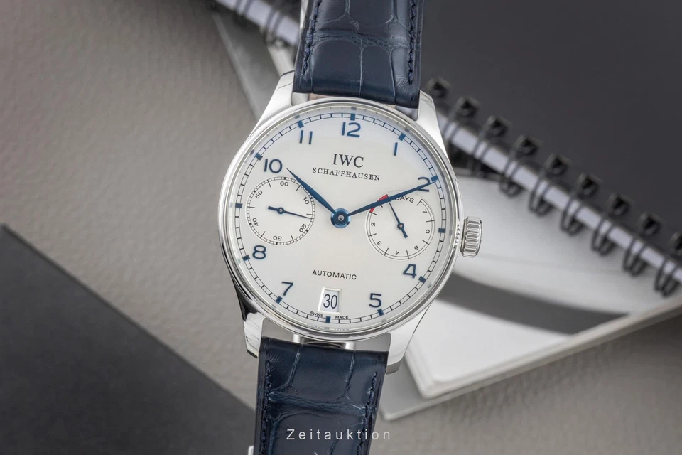 IWC Schaffhausen Portugieser 7 Days Automatik Stahl Ref. IW500107 VP: 14000,- €
