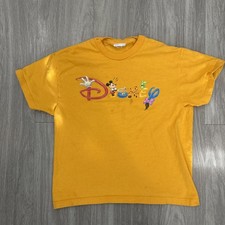 Vintage 90s Disney Store T-Shirt Mickey Mouse Graphic Tee Youth s Made in USA