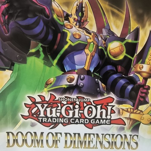 Yugioh Doom Of Dimensions Paquete de 4 Mini Caja más Tarjeta Ficha Exclusiva - Imagen 13 de 24