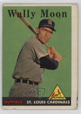 1958 Topps Wally Moon #210 0z0n