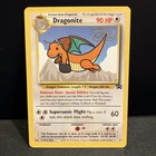 Dragonite 5 Black Star Movie Promo Stamped WB First Movie WOTC 5 Pokemon