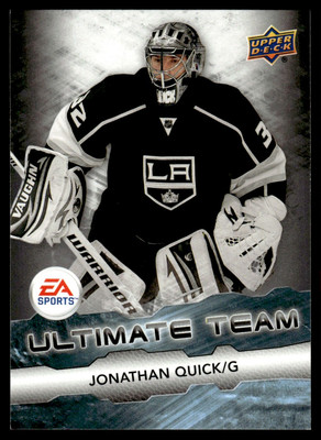 2011-12 Upper Deck EA Ultimate Team Jonathan Quick Los Angeles Kings #EA15
