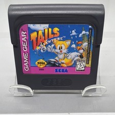 Sega Game Gear Tails Adventure Authentic Game Cartridge w/ Case Tested Works