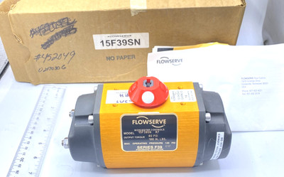 Flowserve Pneumatic Actuator S F39 80 PSI 186 IN LBS Max Pres 120 PSI 15F39SN R7