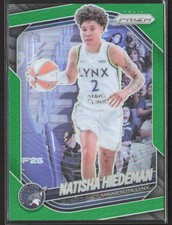 2025 Panini Prizm WNBA #53 Natisha Hiedeman Green Prizms