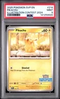 2025 POKEMON SVP EN-SV BLACK STAR PROMO ILLUSTRATION CONTEST 2024 PIKACHU PSA 9