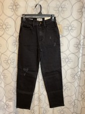 Universal thread women  s stretch straight black jeans size 18 Long