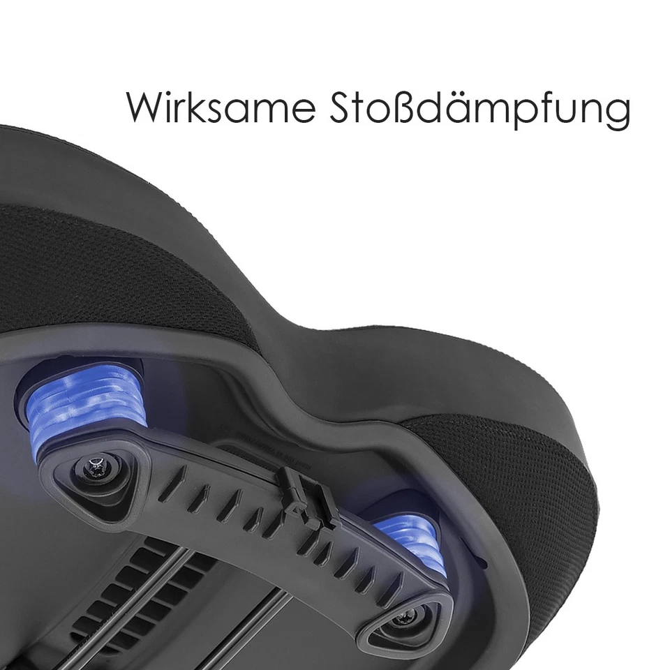 Ergonomische Fahrrad Sattel Nasenlos Fahrradsitz Schlitz Prostata Unisex e-Bike - Bild 4 von 4