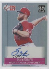 2021 Leaf Pro Set Metal 1991 Base Pink Rainbow 3/20 Sam Bachman Auto 10k8