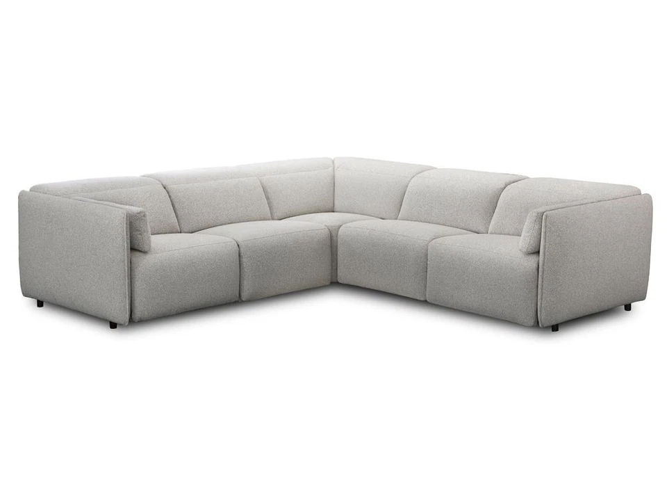 Nest Space Katrina 5 Piece Power Motion Corner Sofa Set in Bone RRP £5435