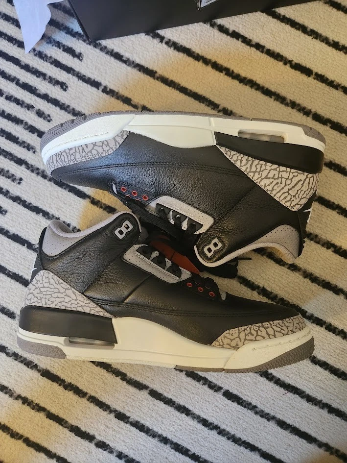 Jordan 3 Retro Black for Sale | Authenticity Guaranteed | eBay