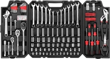 Eastvolt 248 Pieces Mechanics Tool Set, General Purpose Mixed Sockets and Wrench