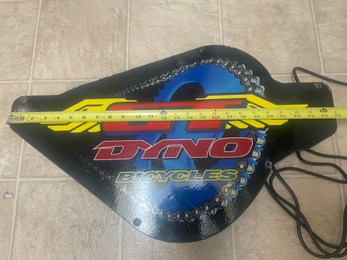RARE Vintage GT Dyno Bicycles Dealer Lighted Sign Fallon E-Glas 1990s WORKING - Picture 9 of 18