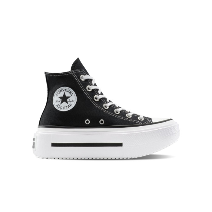 Converse Chuck Taylor All Star Double Stack Black Sneakers
