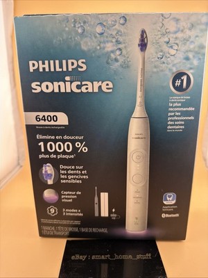 Philips Sonicare 6400 Electric Toothbrush White - NEW SEALED