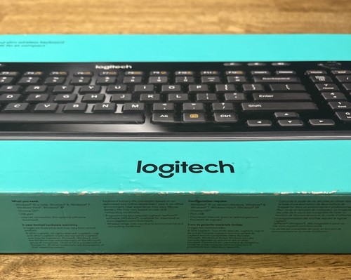 Logitech K360 Wireless Keyboard Box Open All New W/dongle - 第 3/8 張圖片