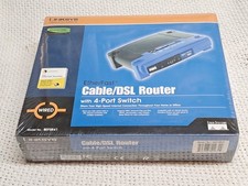 Linksys Cable/Dsl Router with 4 port switch, NEW SEALED BEFSR41,