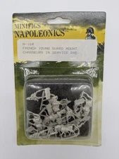 Minifigs Napoleonics N160 French Young Guard Mount Chasseurs New SHIPS FREE
