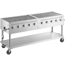 72" Stainless Steel Liquid Propane Outdoor Grill