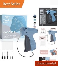 Effortless Price Tagging Gun with 1008 Barbs  5 Needles for Retailers