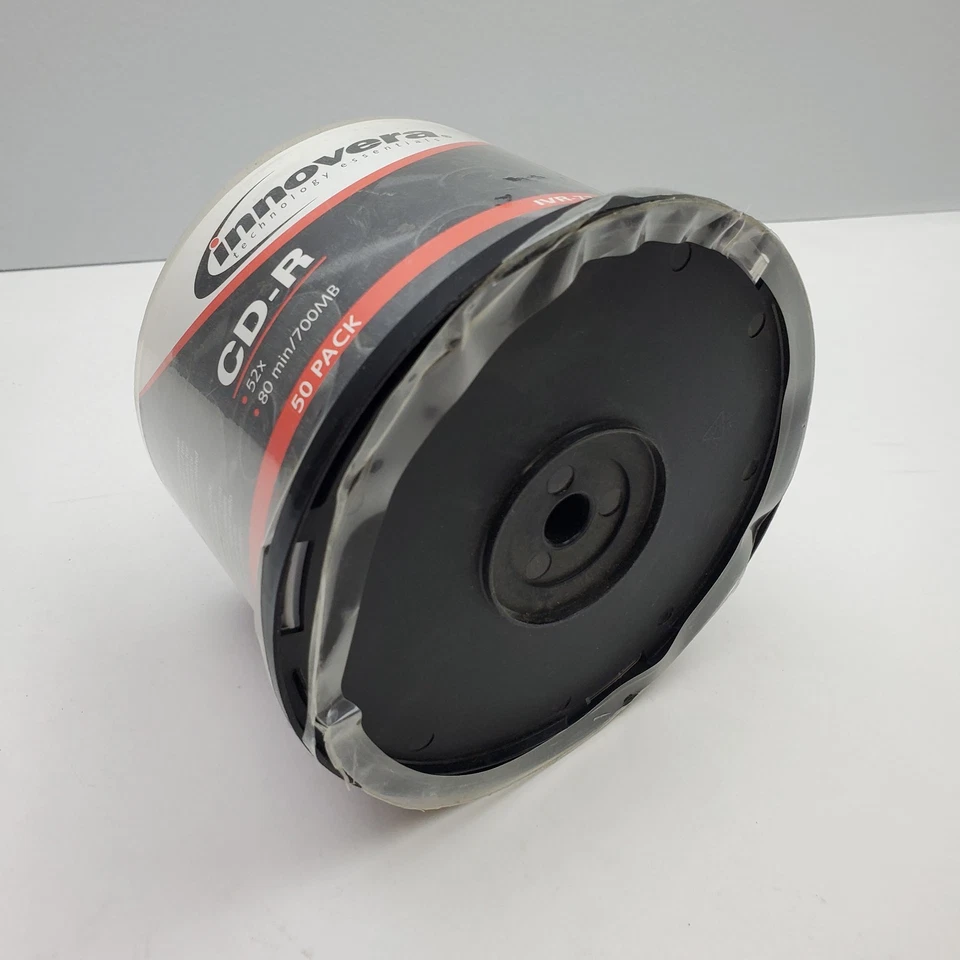CD-R Discs 50 Pack Innovera 52X 80 Minute 700MB Compact Disc Recordable - Image 4 of 4