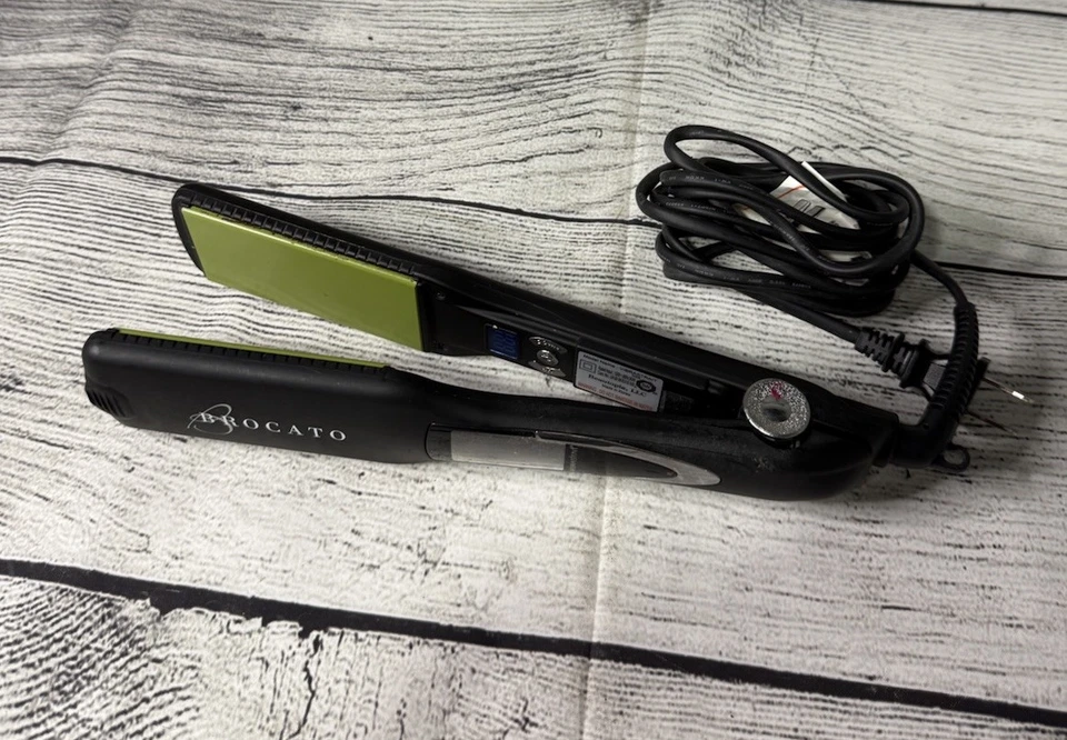 Brocato Vibrastrait Wide 1.75" Tourmaline Ceramic Oscillating Flat Iron WORKS - Image 2 of 4