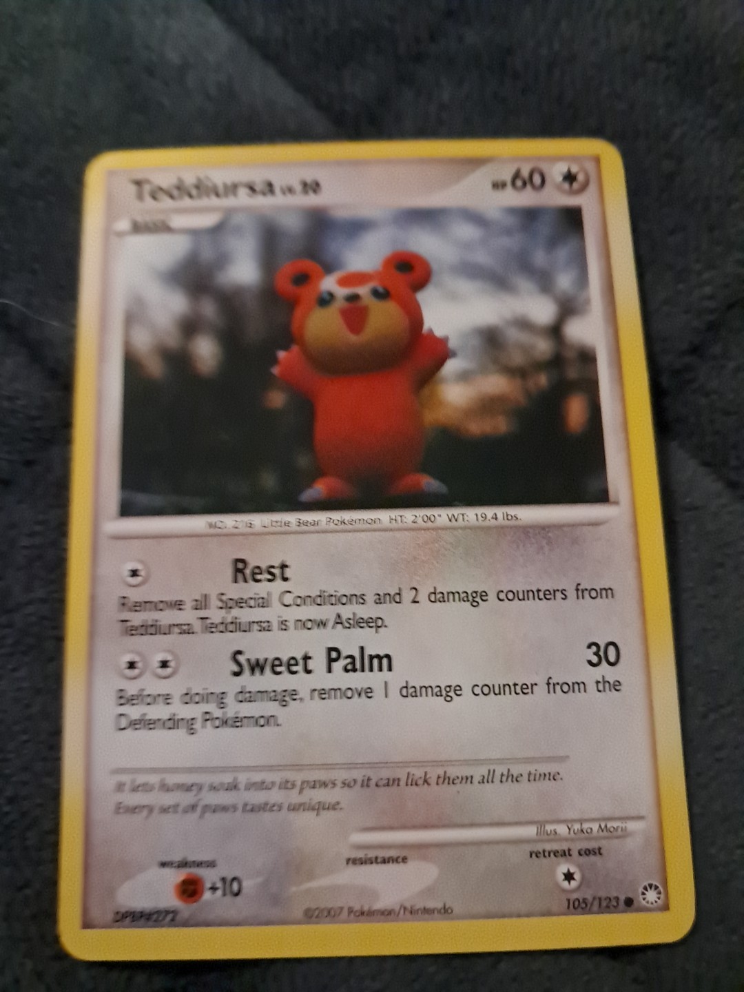 Teddiursa 105/123 Mysterious Treasures Regular