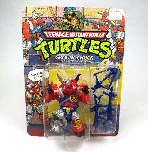 Groundchuck Vintage TMNT Teenage Mutant Ninja Turtles Figure 1992 Unpunched
