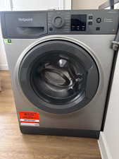Hotpoint 8kg Freestanding Front-Loading Washing Machine, Grey