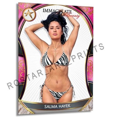 SALMA HAYEK 90s Actress Beauty Card GOF Rostar CUSTOM SP Card SHK3