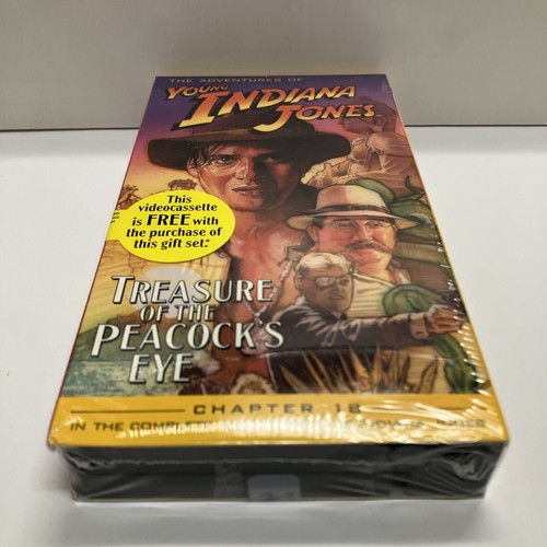 Adventures of Young Indiana Jones VHS Paramount Video 1999 Sealed Watermarked - Picture 21 of 24