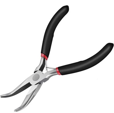 Mini Bent Nose Pliers Multifunction Precision Stripper Hand Wire Jewellery #1