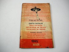 Ford Major Traktor Ersatzteilliste Bildkatalog Parts Catalog 1965