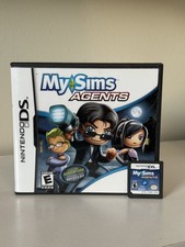 My Sims Agents Nintendo DS 2009 Complete in Box with Manual Clean Tested Working