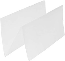 Set of 2 Checkbook Vinyl Protector Divider Inserts for Duplicate Checks Made in