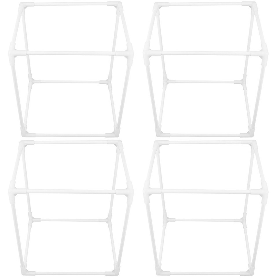 Reusable White Plastic Support Rack for Insulated Delivery Bag Frames ...