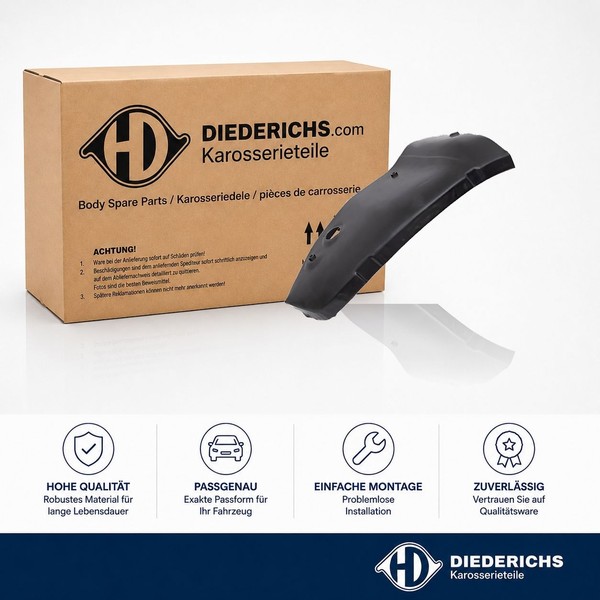 Radhaus Hinten Links Diederichs 9924081 FÜR Mazda-image