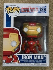 Funko Pop! Figura Vinilo Iron Man - Marvel Capitán América: Civil War #126
