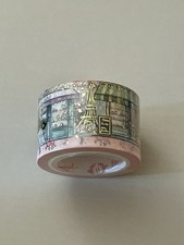 New Bloomsical Paris Shopping Washi Tape 30 mm roll NIP