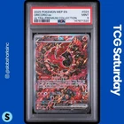 2025 POKEMON MEP BLACK STAR PROMO MEGA CHARIZARD X EX UPC #024 ORICORIO EX PSA 9