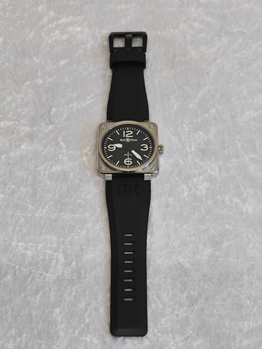 Orologio BELL & ROSS 46MM acciaio inox ref. BR01-92-S-04502, RICEVUTA: $4.019 - Foto 7 di 18