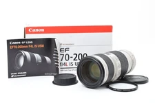 [Top MINT]  Canon EF 70-200mm f/4 L IS USM ZOOM Lens with BOX From JAPAN