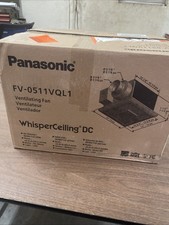 Panasonic Fv-0511vql1 Whisperceiling Dc Exhaust Ventilating Fan W Led Lights Panasonic Fv-0511vql1 Whisperceiling Dc Exhaust Ventilating Fan W Led Lights