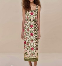 NWT - Farm Rio Sand Garden Tapestry Knit Dress - Size M Orig. $375CAD