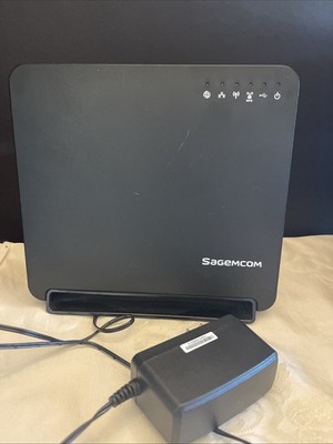 SAGEMCOM FAST 5260 DUAL-BAND WIRELESS WI-FI ROUTER-POWER CABLE  Tested